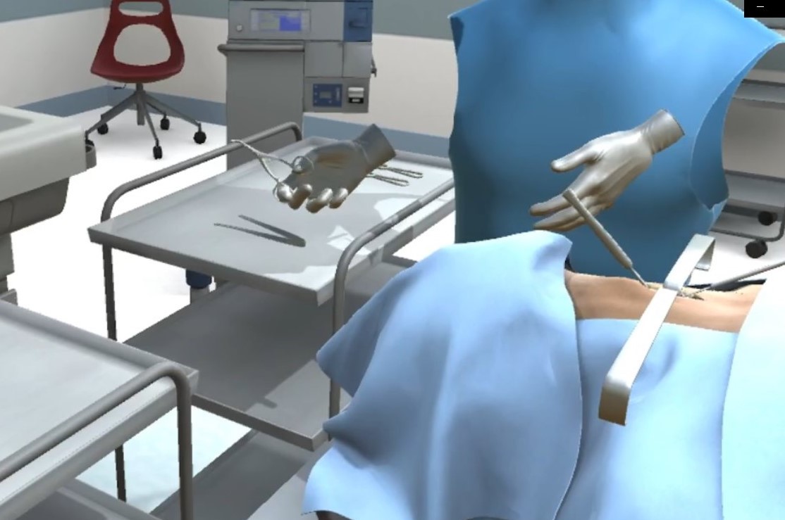 симулятор открытой хирургии в виртуальной реальности