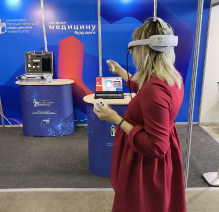 VR-тренажеры ИИР СамГМУ на выставке «МЕДЭКСПО Поволжье»