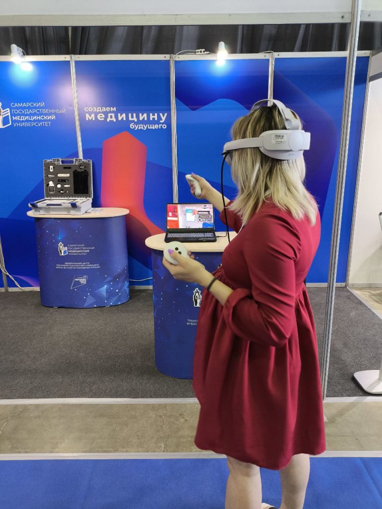 VR-тренажеры ИИР СамГМУ на выставке «МЕДЭКСПО Поволжье»