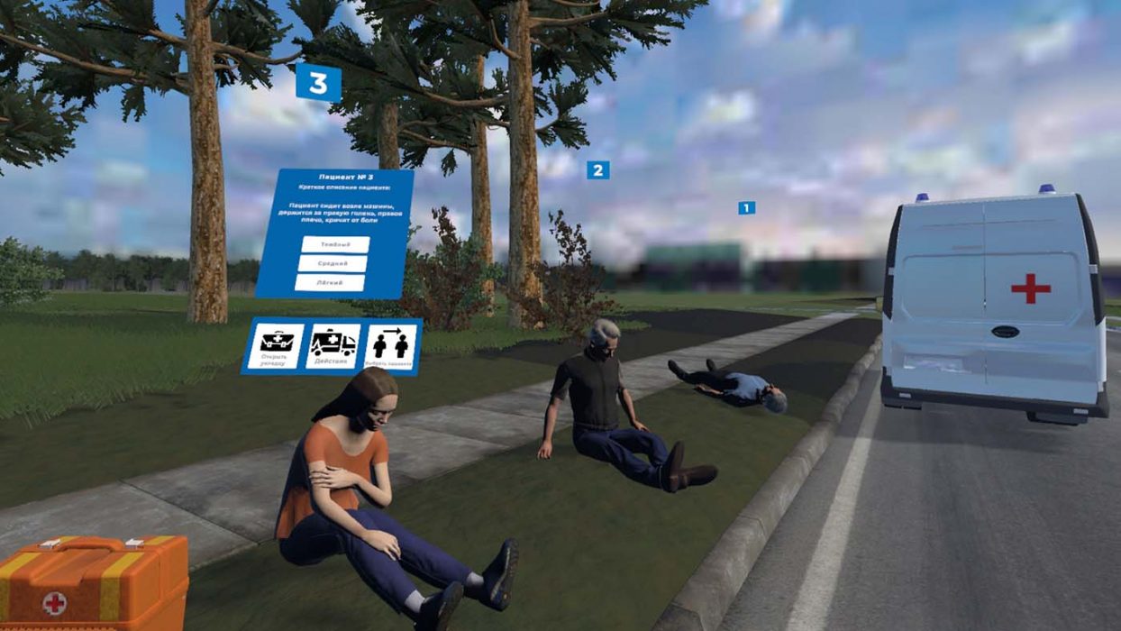 SIM-03 — Симулятор «Экстренная медицинская помощь»